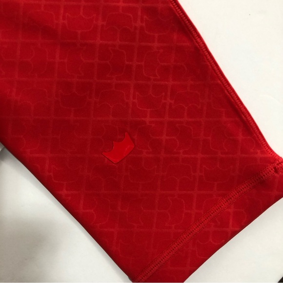 SheFit Leggings BOSS Pants NEW Red Size Large NWT - Picture 9 of 17